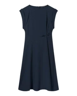 Luisa Cerano Fit and Flare Midi Dress