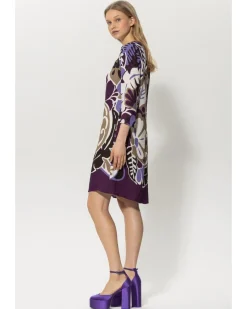 Luisa Cerano Flower Print Dress