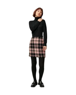 Luisa Cerano Glencheck Skirt