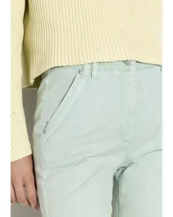 Luisa Cerano Green Boot Cut Jeans