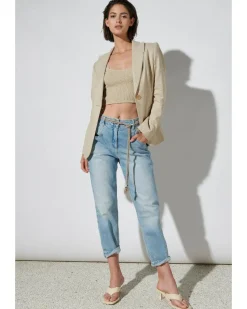 Luisa Cerano Linen Blend Blazer