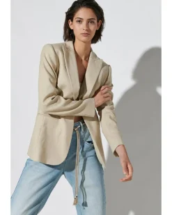 Luisa Cerano Linen Blend Blazer