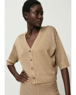Luisa Cerano Lurex Cardigan