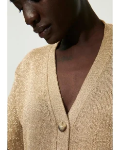 Luisa Cerano Lurex Cardigan