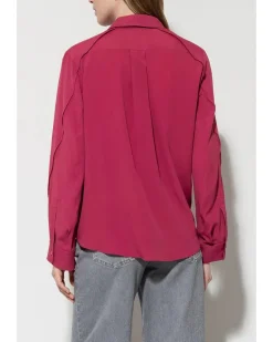 Luisa Cerano Silk Blend Shirt Blouse