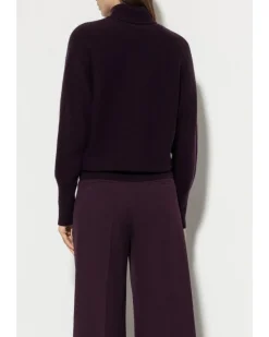 Luisa Cerano Turtleneck Cutout Sweater