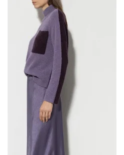 Luisa Cerano Two Tone Alpaca Knit Sweater