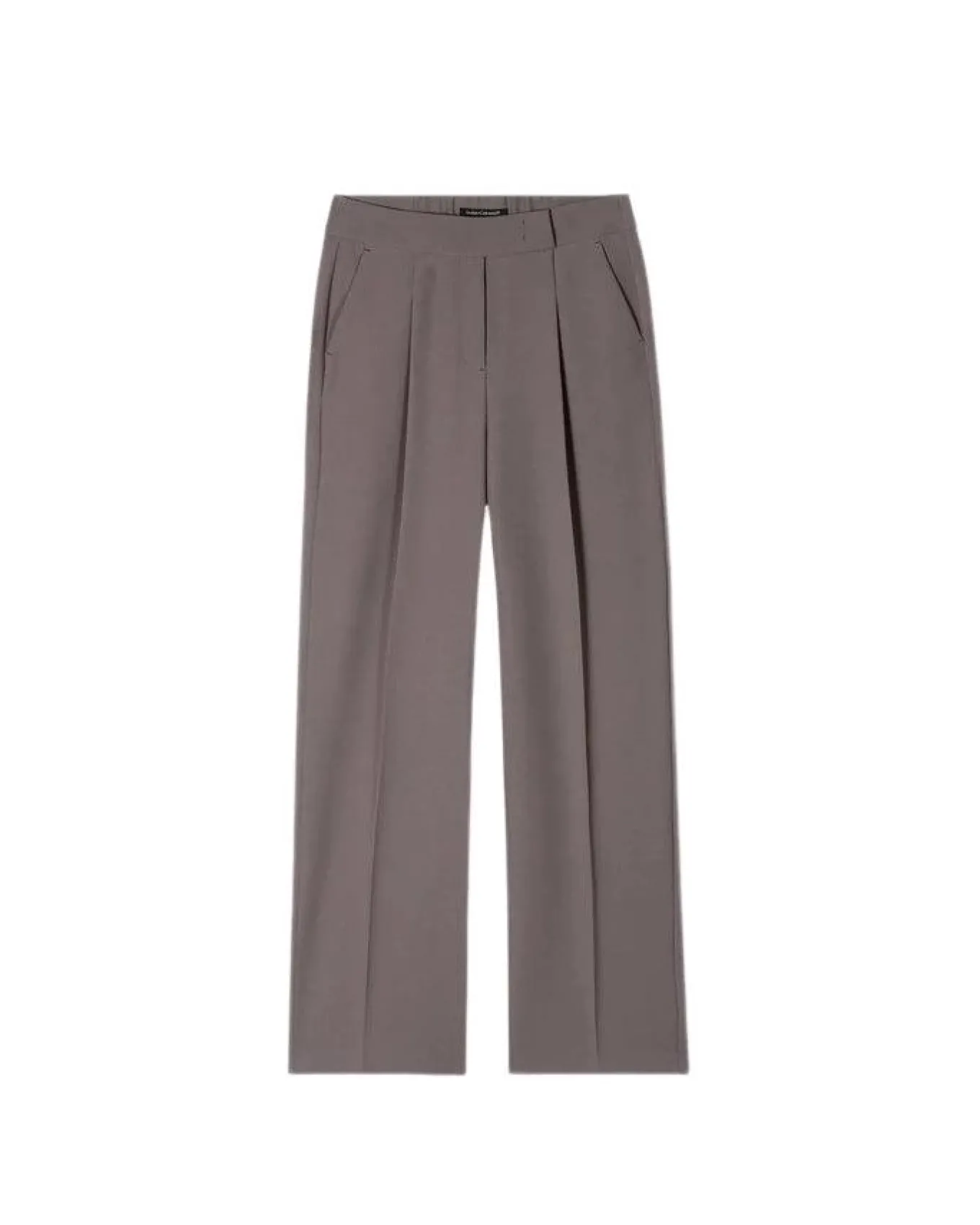 Luisa Cerano Wide Leg Pleated Full Length Pants