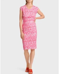 Marc Cain All Over Floral Pencil Skirt