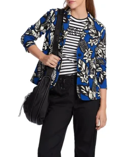 Marc Cain All Over Print Blazer