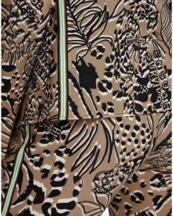 Marc Cain Animal Crossing Print Scuba Blazer