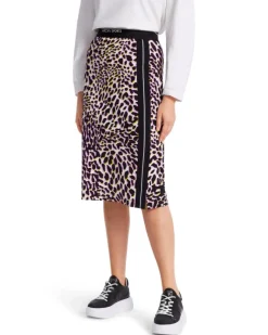 Marc Cain Animal Print Scuba Pencil Skirt