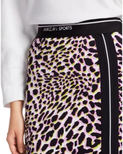 Marc Cain Animal Print Scuba Pencil Skirt