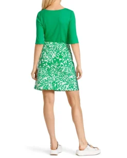 Marc Cain Aquanauts Print Skirt