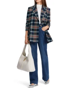 Marc Cain Check Pattern Blazer