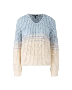 Marc Cain Chunk Knit Gradient Pullover