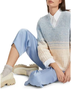 Marc Cain Chunk Knit Gradient Pullover