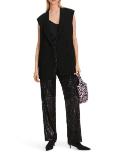 Marc Cain Double Breasted Fitted Vest-Top