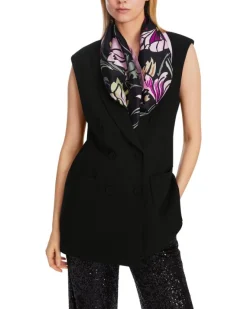 Marc Cain Double Breasted Fitted Vest-Top