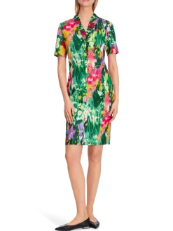 Marc Cain Eyecathing Floral Print Dress