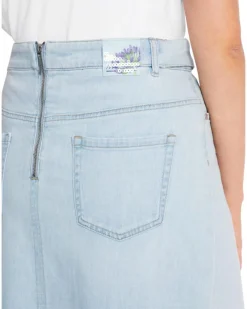 Marc Cain Faded Denim Skirt