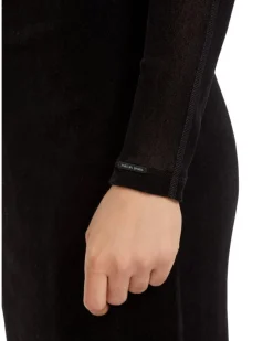 Marc Cain Fitted Mesh High Neck Dress