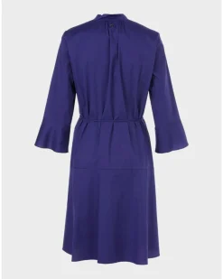 Marc Cain Flounce Sleeve Dress