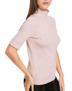 Marc Cain Funnel Neck Half Sleeve Tee