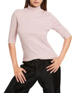 Marc Cain Funnel Neck Half Sleeve Tee