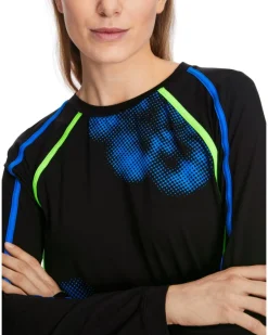 Marc Cain Graphic Print Second Skin Tee