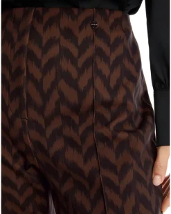 Marc Cain Herringbone Print Scuba Pant