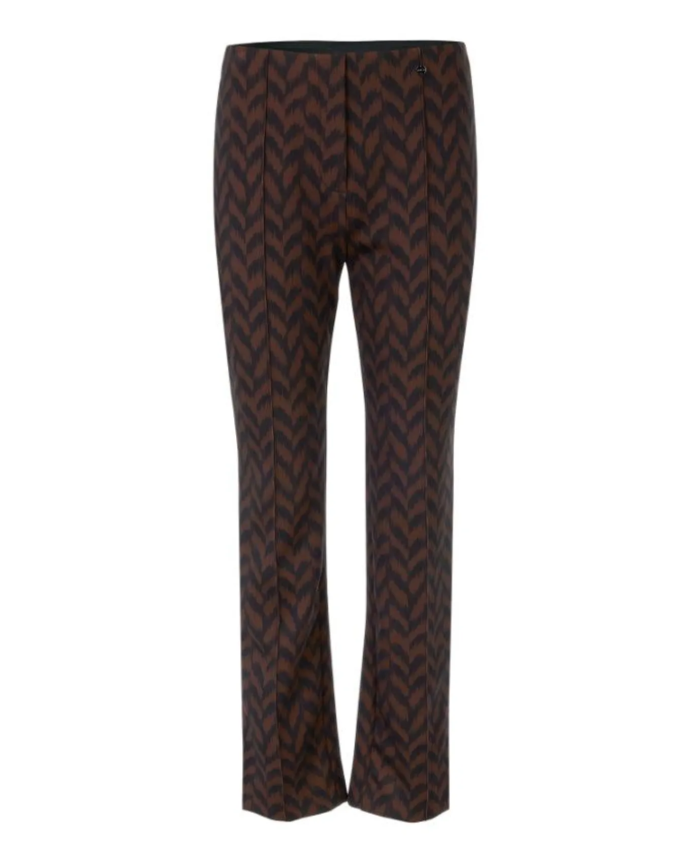 Marc Cain Herringbone Print Scuba Pant