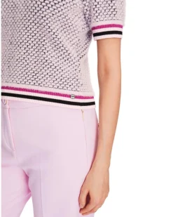 Marc Cain Honeycomb Knit Top