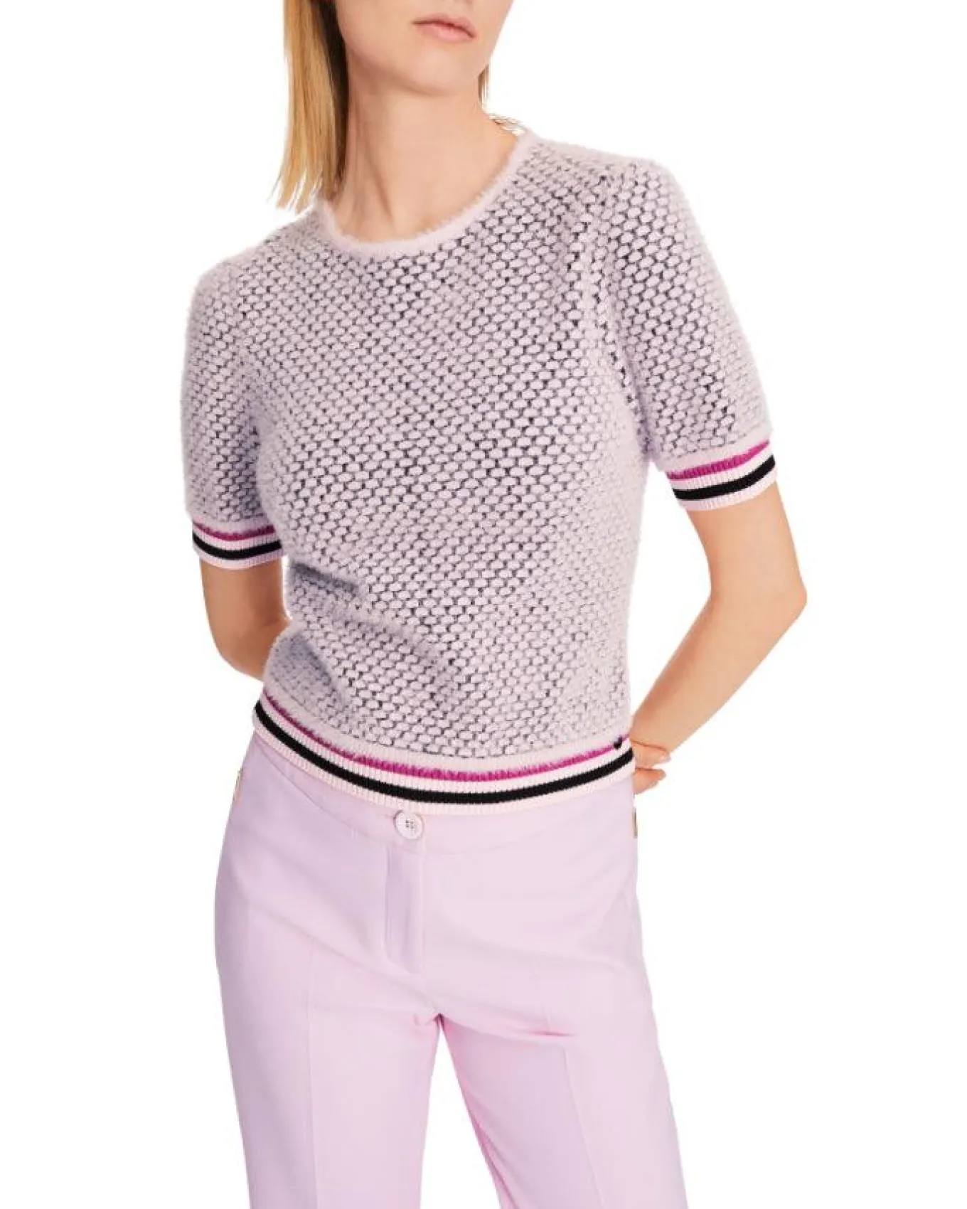 Marc Cain Honeycomb Knit Top