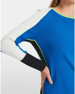 Marc Cain Knitted Colour Block Mini Dress