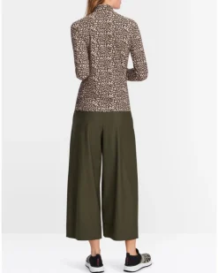 Marc Cain Leo Print Turtleneck