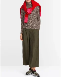 Marc Cain Leo Print Turtleneck