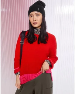 Marc Cain Leo Print Turtleneck