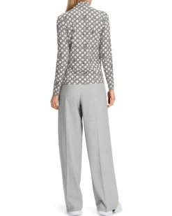 Marc Cain MC Print Funnel Neck Pullover