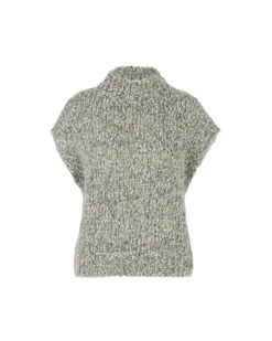 Marc Cain Mohair Blend Cap Sleeve Sweater