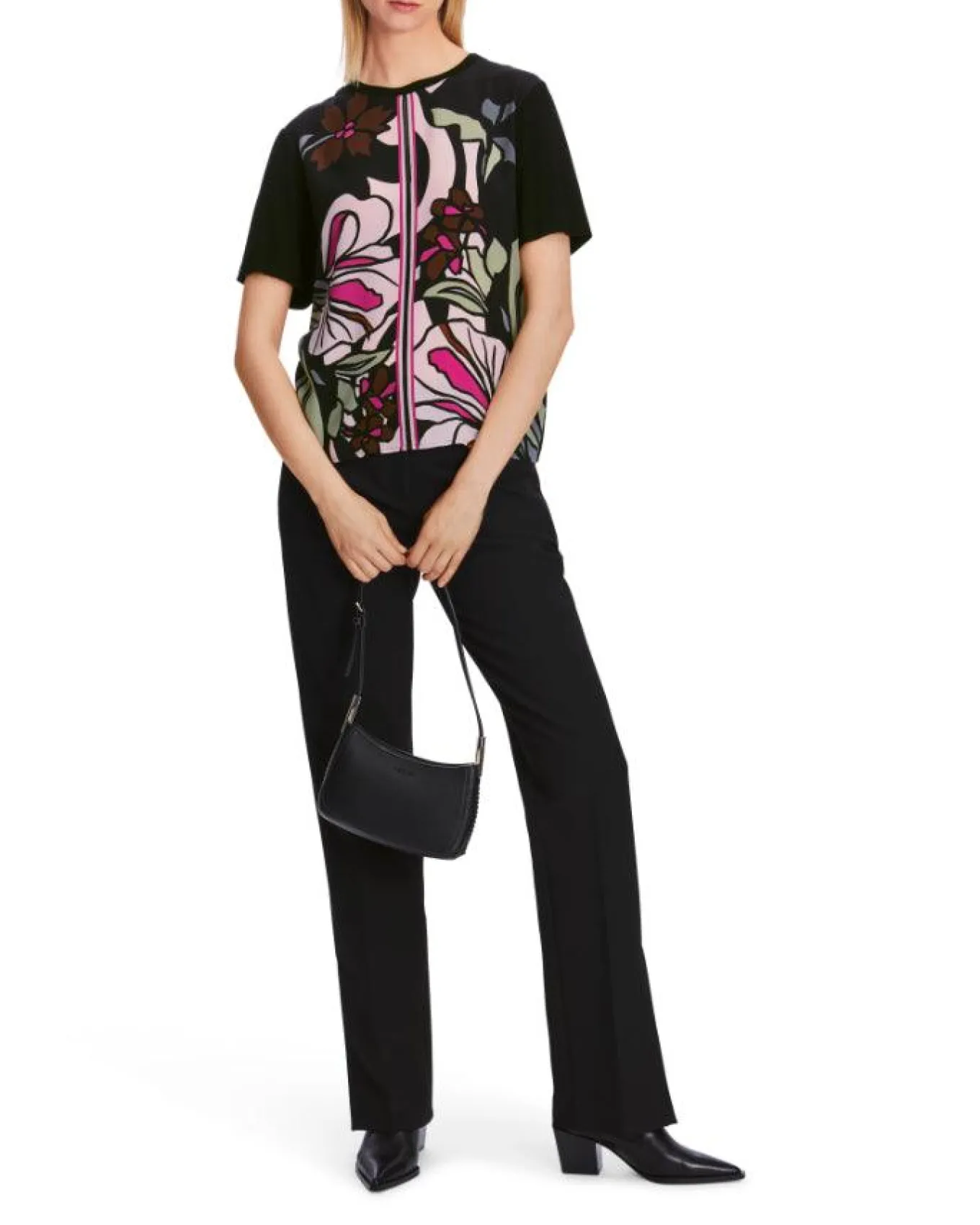 Marc Cain Opulent Floral Print Top