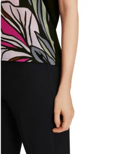Marc Cain Opulent Floral Print Top