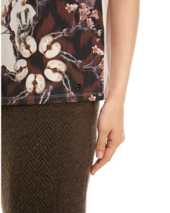 Marc Cain Out Of The Woods Print Tee