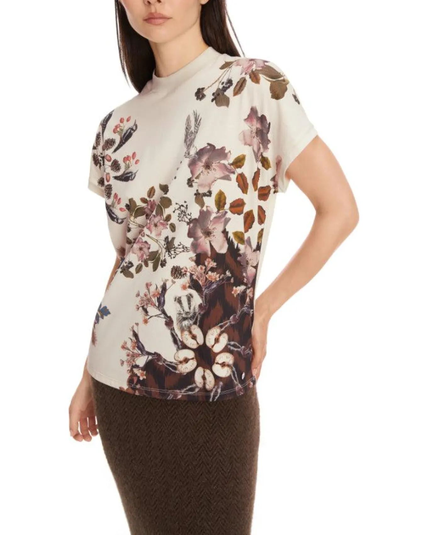 Marc Cain Out Of The Woods Print Tee