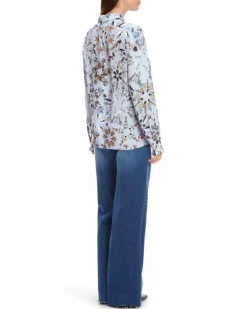 Marc Cain Out Of The Woods Print Blouse