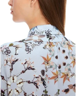 Marc Cain Out Of The Woods Print Blouse
