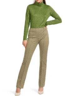 Marc Cain Patterened Frederica Flared Leg Pant