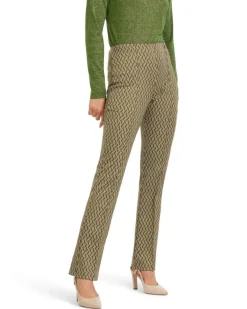 Marc Cain Patterened Frederica Flared Leg Pant