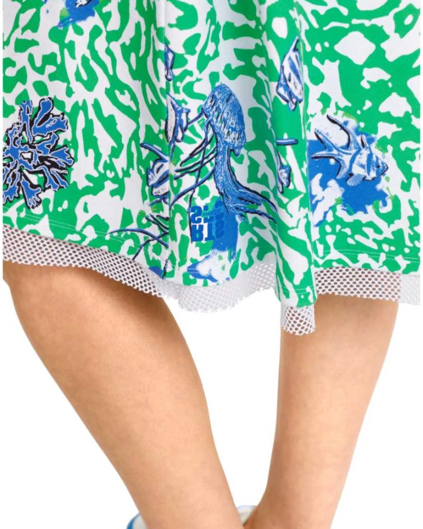 Marc Cain Print Cap Sleeve Dress