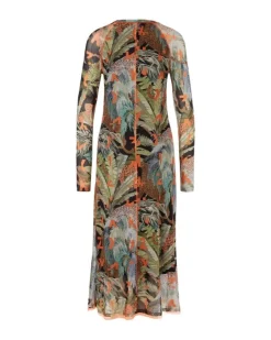 Marc Cain Printed Mesh Dress